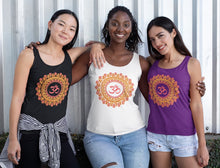 Load image into Gallery viewer, Om Mandala Design Women&#39;s Racerback Tank
