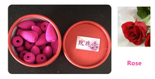 Load image into Gallery viewer, 25Pcs per Box Natural Backflow Buddhist Incense Cones for Incense Burner Home or Office
