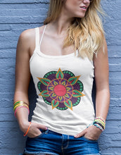 Load image into Gallery viewer, Mandala Design Women&#39;s Racerback Tank
