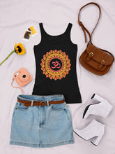 Load image into Gallery viewer, Om Mandala Design Women&#39;s Racerback Tank
