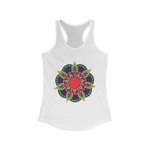 Load image into Gallery viewer, Mandala Design Women&#39;s Racerback Tank
