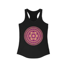 Load image into Gallery viewer, Mandala Design Women&#39;s Racerback Tank
