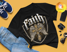 Load image into Gallery viewer, Cross of Resurrection Faith T-Shirt
