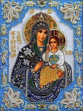 Load image into Gallery viewer, Do It Yourself 5D Madonna &amp; Child Jesus Diamond Painting
