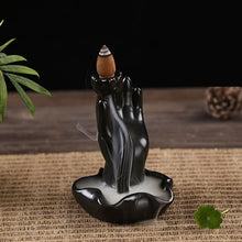 Load image into Gallery viewer, Waterfall Style Backflow Ceramic Incense Burners for Home / Office Décor
