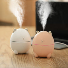 Load image into Gallery viewer, Mini cat humidifier on office desk
