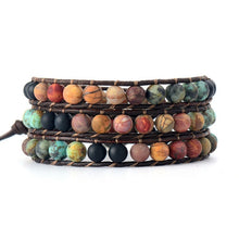 Load image into Gallery viewer, Vintage Boho Handmade Natural Stones Bracelet Variant 2
