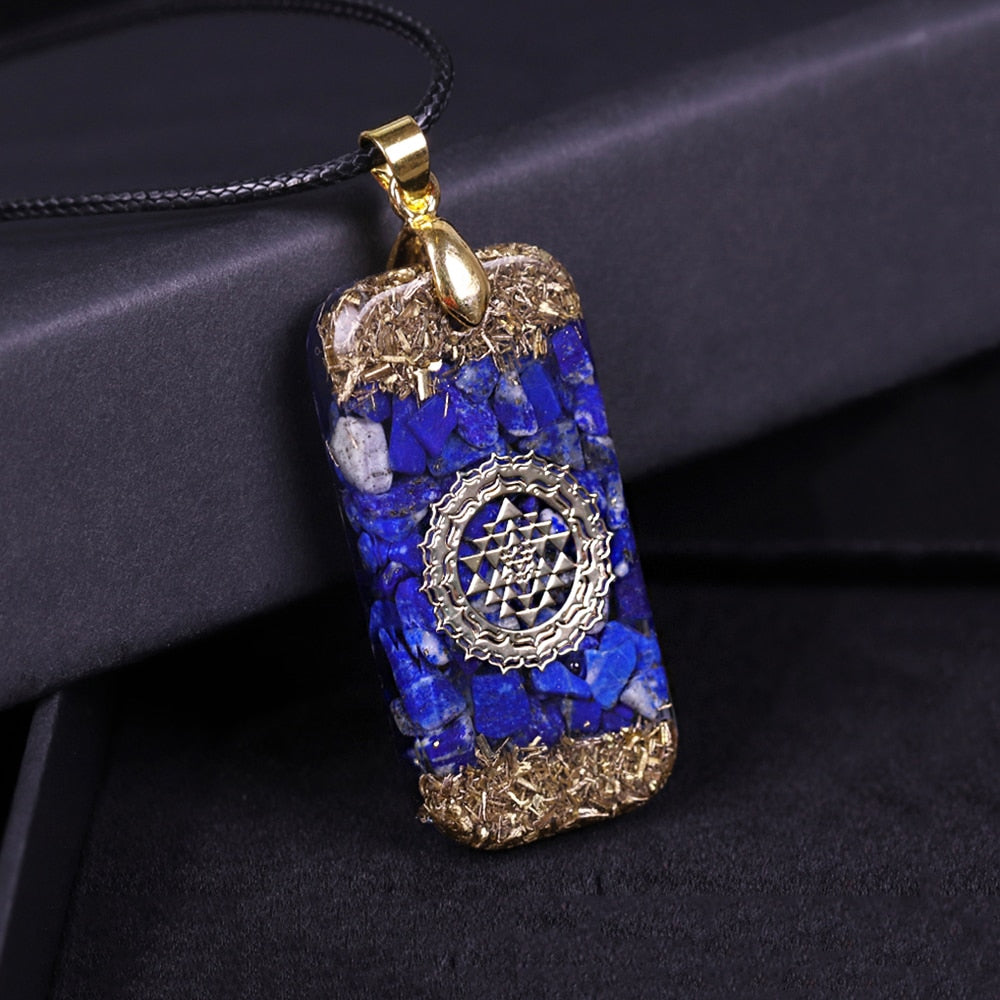 Lapis Lazuli Energy Pendant