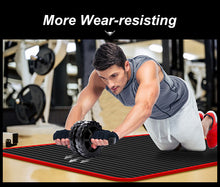 Load image into Gallery viewer, 10mm Non-Slip Thickened NBR Yoga Gym Mat With Storage Bag
