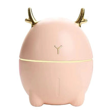 Load image into Gallery viewer,  Ultrasonic mini humidifier in pink deer variant
