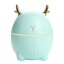 Load image into Gallery viewer,  Ultrasonic mini humidifier in light blue deer variant
