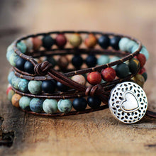 Load image into Gallery viewer, Vintage Boho Handmade Natural Stones Bracelet
