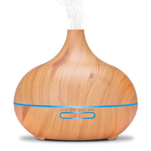 Load image into Gallery viewer, Remote Controlled Ultrasonic Electric Humidifier in Light Wood Grain texture
