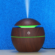 Load image into Gallery viewer, 130ML Ultrasonic Dark Brown Aroma Cool Mist Humidifier
