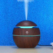 Load image into Gallery viewer, 130ML Ultrasonic Dark Brown Aroma Cool Mist Humidifier
