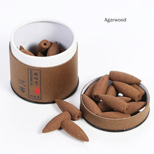 Load image into Gallery viewer, 100 Percent Natural Sandalwood Backflow Handmade Incense Cones
