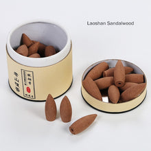 Load image into Gallery viewer, 100 Percent Natural Sandalwood Backflow Handmade Incense Cones
