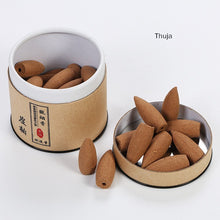 Load image into Gallery viewer, 100 Percent Natural Sandalwood Backflow Handmade Incense Cones
