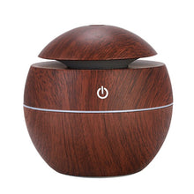 Load image into Gallery viewer, 130ML Ultrasonic Dark Brown Aroma Cool Mist Humidifier
