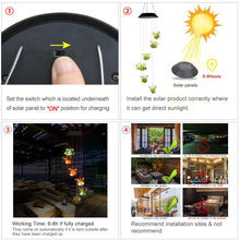 Load image into Gallery viewer, Solar Powered Color Changing Wind Chime
