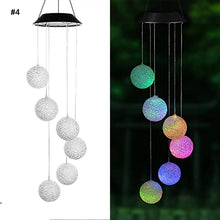 Load image into Gallery viewer, Solar Powered Color Changing Wind Chime
