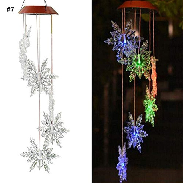 LED Color Changing Wind Chime