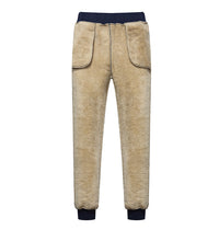 Load image into Gallery viewer, Authentic Winter Super Warm Men&#39;s Velvet Cashmere Wool Pants / Thick Fleece Joggers Pant
