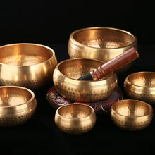 Load image into Gallery viewer, Nepal handmade Tibet Singing bowl For Yoga Meditation
