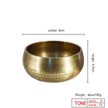 Load image into Gallery viewer, Nepal handmade Tibet Singing bowl For Yoga Meditation
