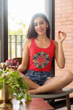 Load image into Gallery viewer, Mandala Design Women&#39;s Racerback Tank
